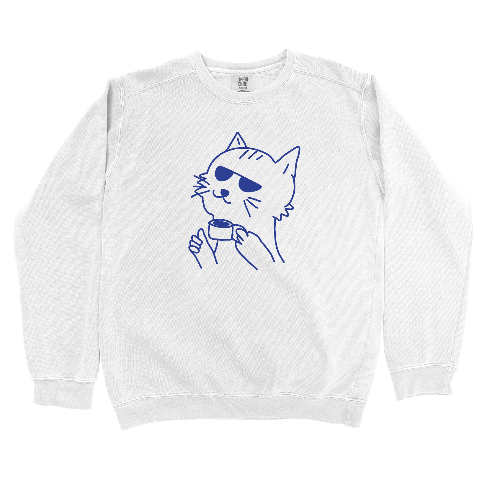 T-Shirts White / S Zero Bothers Given: Sae Karepe Sweatshirt