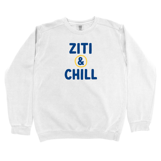 T-Shirts White / S Ziti & Chill Sweatshirt