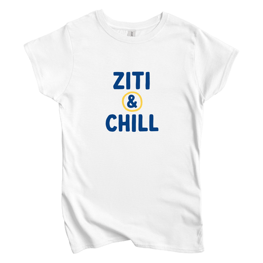 T-Shirts S / White Ziti & Chill Women's Tee